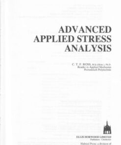 [PDF] Advanced Applied Stress Analysis C.T.F. Ross
