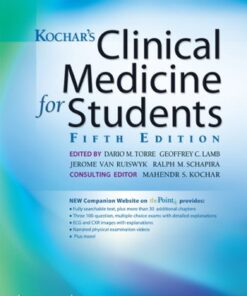 [PDF] Kochar's Clinical Medicine for Students Dario M. Torre, Geoffrey C. Lamb, Jerome Van Ruiswyk, Ralph M. Schapira, Mahendr S. Kochar