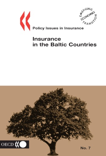 {PDF} Insurance In The Baltic Countries,  No 7 (Technical Report Series:) Organisation for Economic Co-Operation and Development