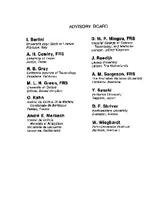 [PDF] Advances in Inorganic Chemistry, Vol. 44 A.G. Sykes (Ed.)