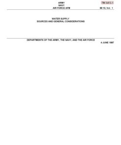 {PDF} Water supply, sources and general consideration United States. Dept. of the Army