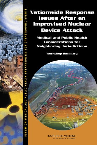 [PDF] Nationwide Response Issues After an Improvised Nuclear Device Attack: Medical and Public Health Considerations for Neighboring Jurisdictions: Workshop Summary Forum on Medical and Public Health Preparedness for Catastrophic Events, Board on Health Sciences Policy, Institute of Medicine, Miriam Davis, Megan Reeve, Bruce Altevogt