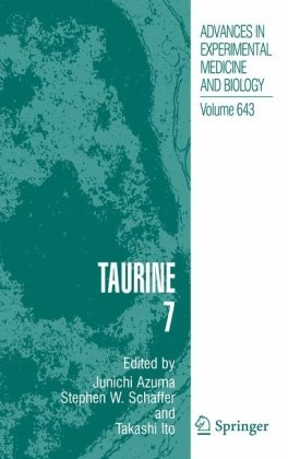 {PDF} Taurine 7 Takashi Ito, Viktor Pastukh, Viktoriya Solodushko, Junichi Azuma, Stephen W. Schaffer (auth.), Junichi Azuma, Stephen W. Schaffer, Takashi Ito (eds.)