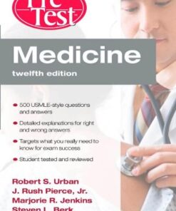 [PDF] Medicine PreTest Self-Assessment & Review, Twelfth Edition (PreTest Clinical Medicine) Robert Urban, J. Rush Pierce, Marjorie Jenkins, Steven Berk