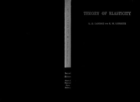 [pdf] Course of Theoretical Physics. Volume 7 L. D. Landau, E.M. Lifshitz