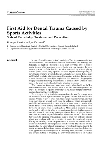 {PDF} sports medicine Volume 40 Issue 5 May 2010 adisonline.com