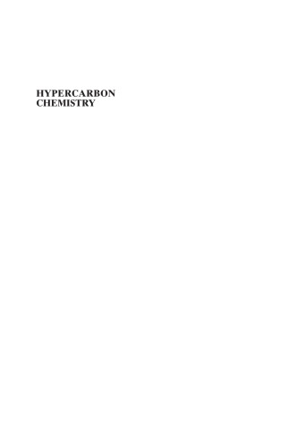 [PDF] Hypercarbon Chemistry George A. Olah, G. K. Surya Prakash, Robert E. Williams, Kenneth Wade, ?rp?d Moln?r