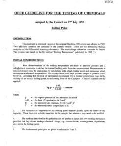 {pdf} Test No. 103: Boiling Point OECD