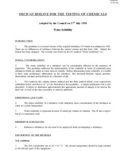 {pdf} Test No. 105 : water solubility OECD