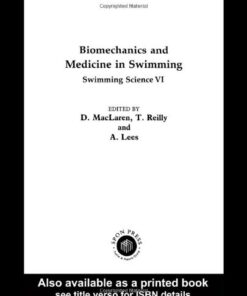 [PDF] Biomechanics and Medicine in Swimming Volume 1 D. Maclaren