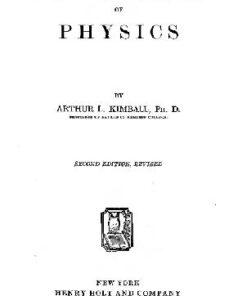 [PDF] A college textbook of physics Kimball A.I.