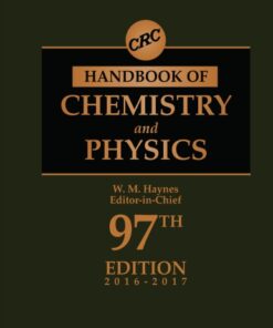 {pdf} CRC handbook of chemistry and physics: a ready-reference book of chemical and physical data W. M. Haynes, David R. Lide, Thomas J. Bruno