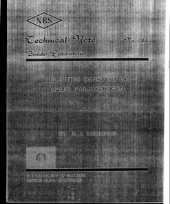 {PDF} DIELECTRIC CONSTANT OF LIQUID P.ARAHYDROGEN R. J. Corruccini