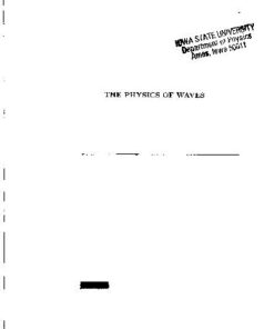 [PDF] Physics of waves Georgi, H.