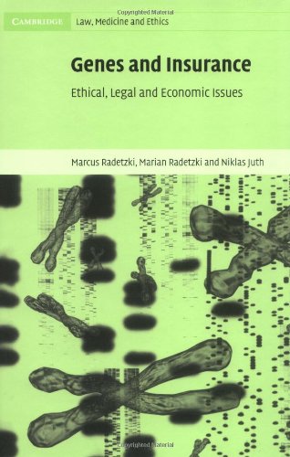 [PDF] Genes and Insurance: Ethical, Legal and Economic Issues Marcus Radetzki, Marian Radetzki, Niklas Juth