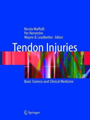 [PDF] tendon injuries. basic science and clinical medicine Nicola Maffulli, Per Renstrom, Wayne B. Leadbetter