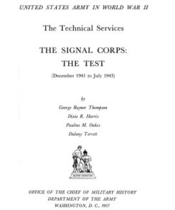 {PDF} The Signal Corps: the test (December 1941 to July 1943) George Raynor Thompson