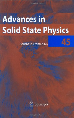 [PDF] Advances in Solid State Physics, Vol. 45 (Advances in Solid State Physics) Bernhard Kramer