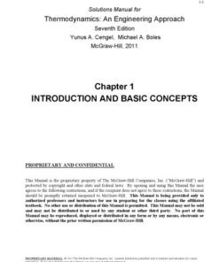 [PDF] Thermodynamics An Engineering Approach 7th Edition Solution Manual Yunus A. Cengel, Michael A. Boles