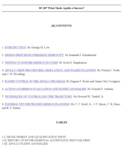 {PDF} What made Apollo a success? United States. National Aeronautics and Space Administration. Scientific and Technical Information Office