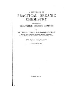 [PDF] A text-book of practical organic chemistry, including qualitative organic analysis Arthur Israel Vogel