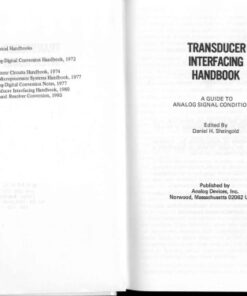 {PDF} Transducer Interfacing Handbook: A Guide to Analog Signal Conditioning Daniel H. Sheingold (Editor)