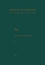 [PDF] Fe Organoiron Compounds Part B14: Mononuclear Compounds 14 Wolfgang Petz, Christa Siebert (auth.), J?rgen Faust, Johannes F?ssel (eds.)