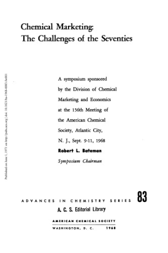 [PDF] Chemical Markerin the Challenges of the Seventies Gould R.F. (ed.)