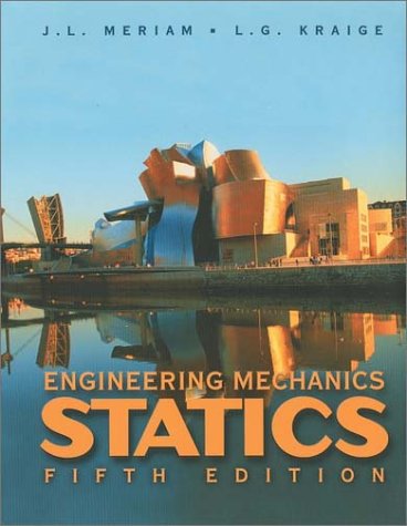 [PDF] Engineering mechanics J. L. Meriam, L. G. Kraige