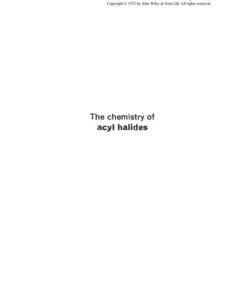 [PDF] Acyl Halides (1972)