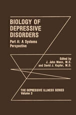 [PDF] Biology of Depressive Disorders. Part A: A Systems Perspective William Z. Potter, Fred Grossman (auth.), J. John Mann M.D., David J. Kupfer M.D. (eds.)