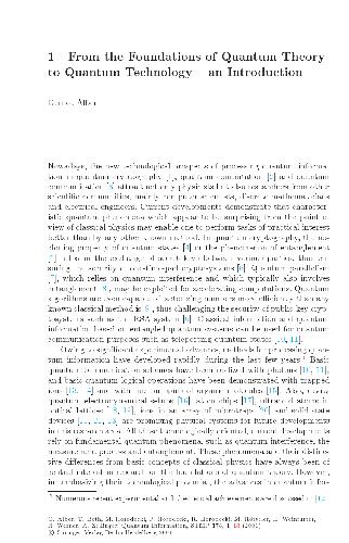 [PDF] Quantum information Alber G., Zeilinger A., et al.