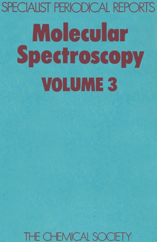 [PDF] Molecular Spectroscopy Vol. 3
