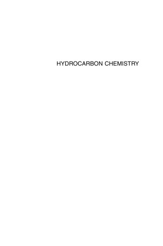 [PDF] Hydrocarbon Chemistry, Second Edition George A. Olah, Arpad Molnar(auth.)