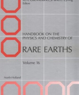 [PDF] Handbook on the Physics and Chemistry of Rare Earths, Volume Volume 16 Author Unknown