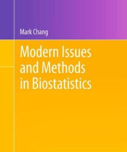 [PDF] Modern Issues and Methods in Biostatistics Mark Chang (auth.)