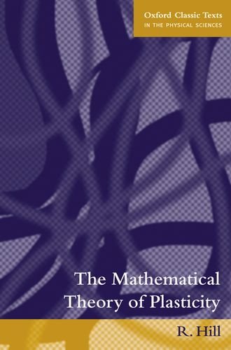 {PDF} The mathematical theory of plasticity R. Hill