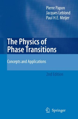 [PDF] The Physics of Phase Transitions. Concepts and Applications Pierre Papon, Jacques Leblond, Paul H.E. Meijer, S.L. Schnur