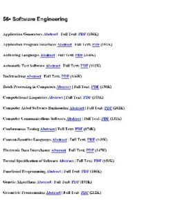 [PDF] 56.Software Engineering John G. Webster (Editor)