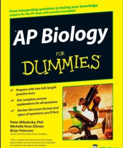 {pdf} AP Biology For Dummies (For Dummies (Math & Science)) Peter Mikulecky, Michelle Rose Gilman, Brian Peterson