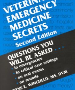 {PDF} Veterinary Emergency Medicine Secrets 2nd Edition Wayne E. Wingfield MS  DVM  DAVECC  DACVS