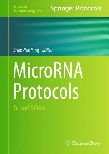 [PDF] MicroRNA Protocols Shao-Yao Ying, Donald C. Chang, Shi-Lung Lin (auth.), Shao-Yao Ying (eds.)