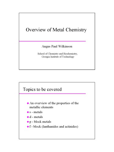 [PDF] Chemistry Explosives Overview Of Metal Chemistry Angus Paul ...
