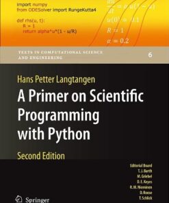 [PDF] A Primer on Scientific Programming with Python Hans Petter Langtangen (auth.)