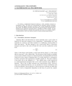 [PDF] Reviews in Mathematical Physics - Volume 10 H. Araki, V. Bach, J. Yngvason (Editors)