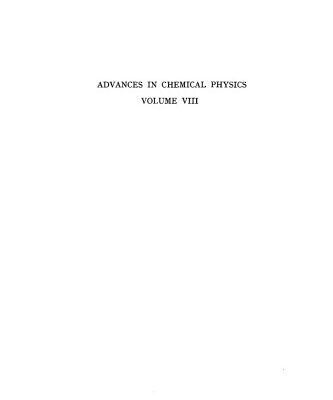 [pdf] The Application of Wave Mechanical Methods to the Study of Molecular Properties (ADVANCES IN CHEMICAL PHYSICS)(VOLUME 8) I. Prigogine, R . DAUDEL