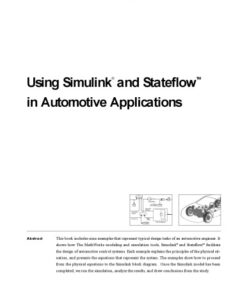 {PDF} Using Simulink and Stateflow in Automotive Applications The MathWorks, Inc
