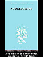 [PDF] Adolescence : its social psychology, with an introduction to recent findings from the fields of anthropology, physiology, medicine, psychometrics and sociometry C  M Fleming
