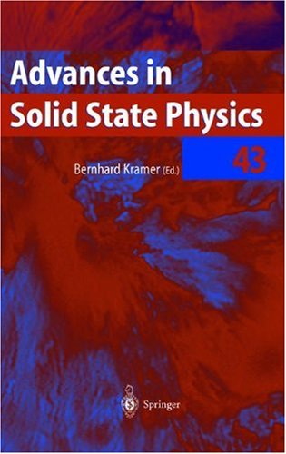 [pdf] Advances in Solid State Physics, Vol. 43 Bernhard Kramer