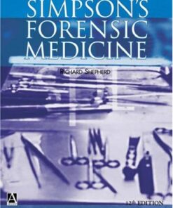 [PDF] Simpson's Forensic Medicine Richard Shepherd